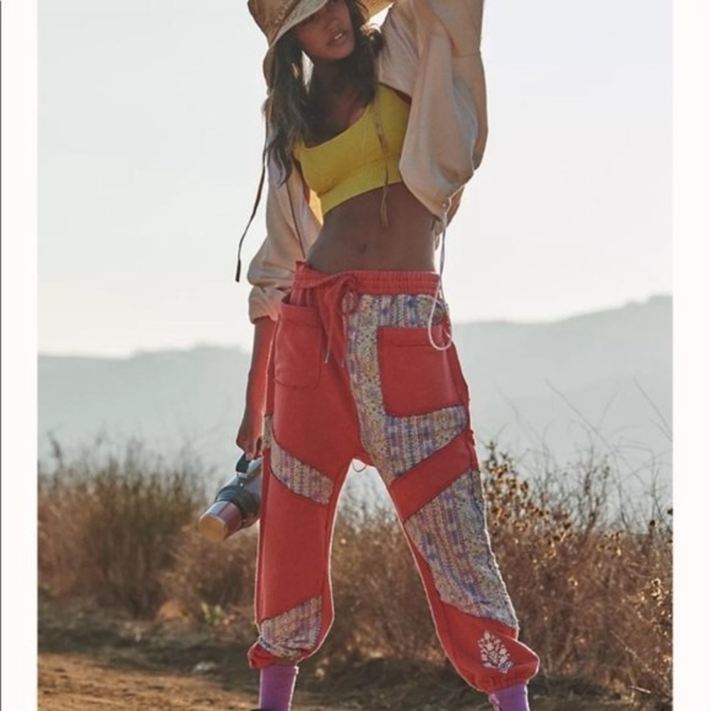 Free People Remix Harem Pants - NWT